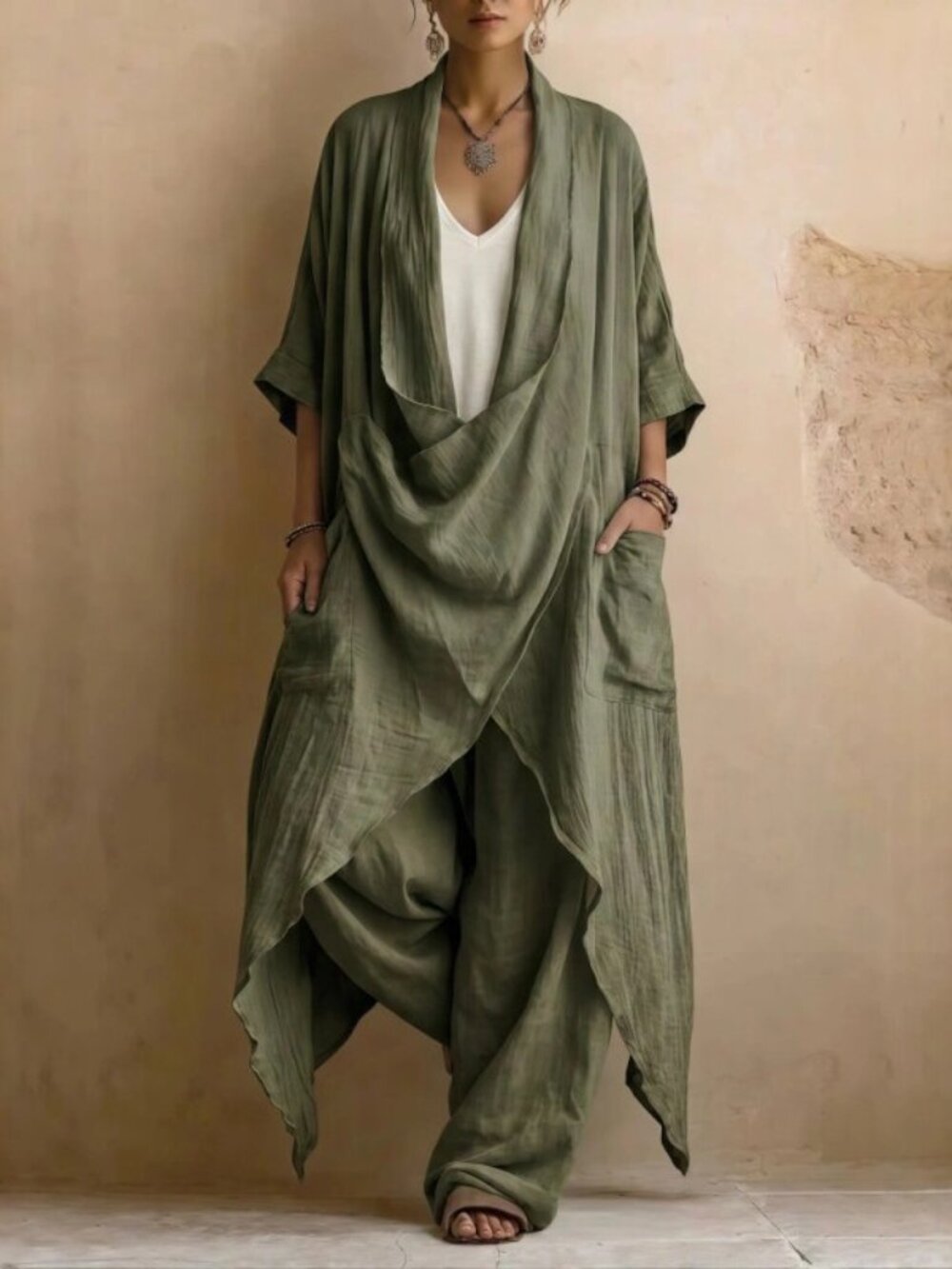 Army Green 2-Piece Set